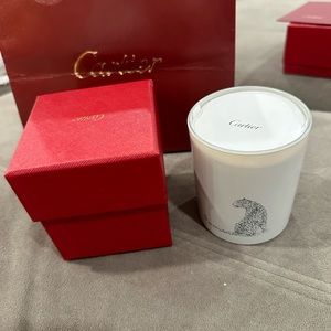 Cartier candle brand new includes the bag